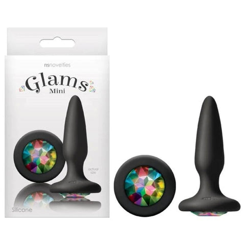 Glams Mini Butt Plug with Sparkling Gem - Butt Plugs