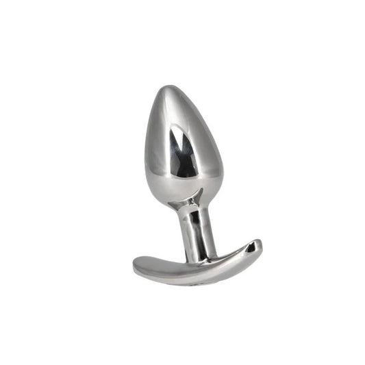 Pillow Talk Sneaky Luxurious Stainless Steel Anal Plug With Swarovski Crystal - Butt Plugs
