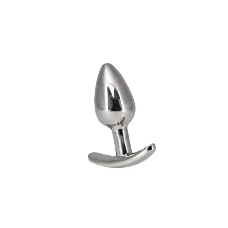 Pillow Talk Sneaky Luxurious Stainless Steel Anal Plug With Swarovski Crystal Butt Plugs
