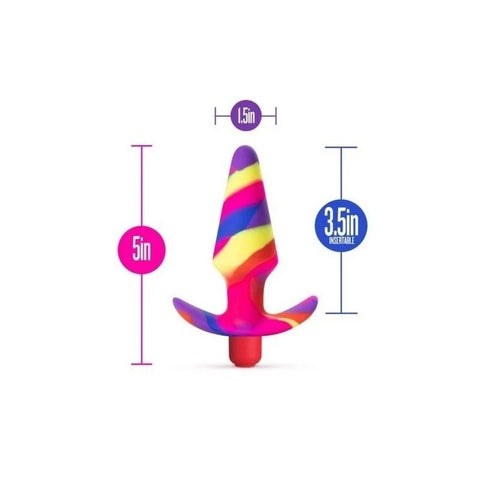 Avant Free Spirit Scarlet Silicone Butt Plug - Butt Plugs