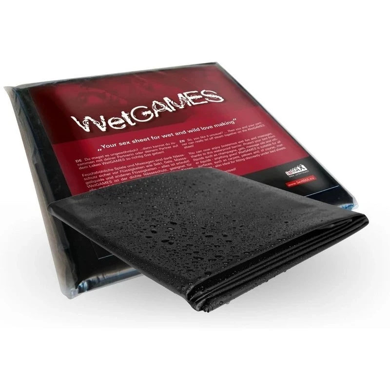 JoyDivision SexMAX WetGAMES Sheet Black Sex Furniture