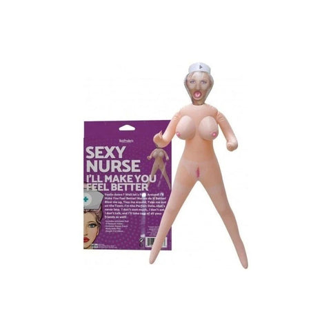 Hott Products Sexy Nurse Inflatable Love Doll - Love Dolls