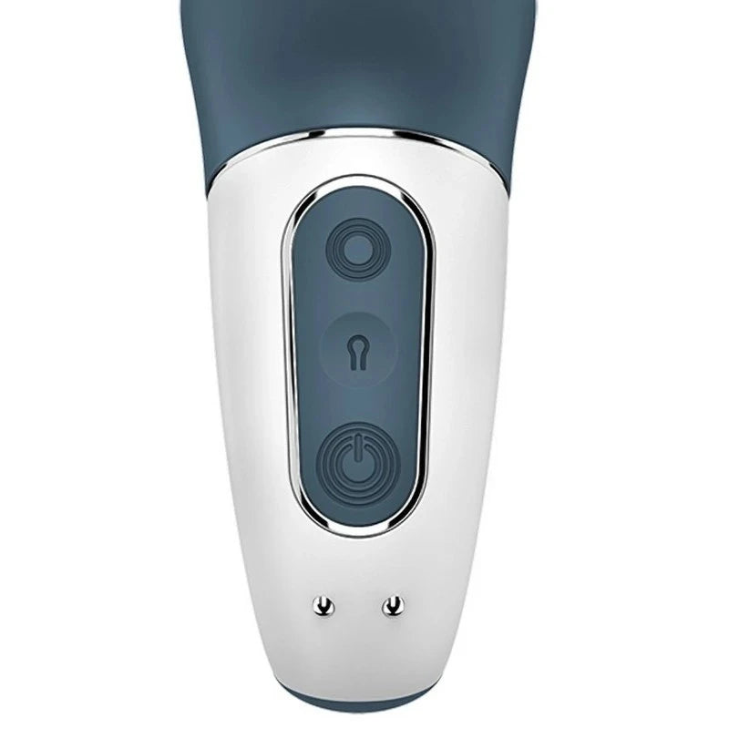 Satisfyer Air Pump Booty 2 Anal Vibrator Dark Grey Anal Vibrators