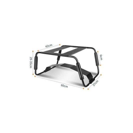 Daytona Sex Chair With Adjustable Height & Arch Bridge Black Sex Furniture