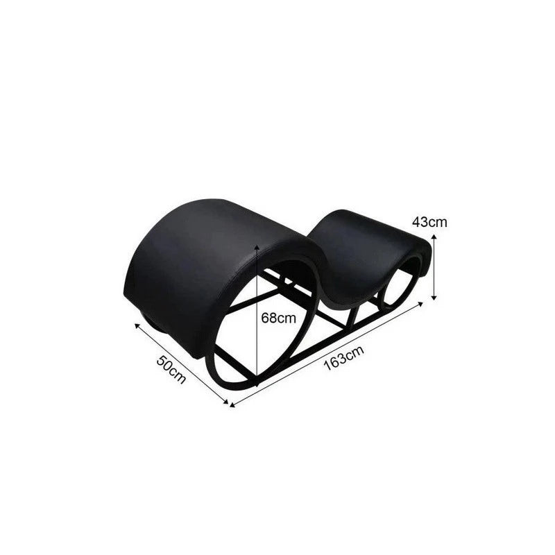 Daytona Kama Sutra Mebon Chaise Love Lounge Sex Furniture with Metal Frame and LED Sex Furniture