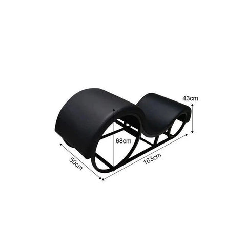 Daytona Kama Sutra Mebon Chaise Love Lounge Sex Furniture with Metal Frame and LED - Sex Furniture