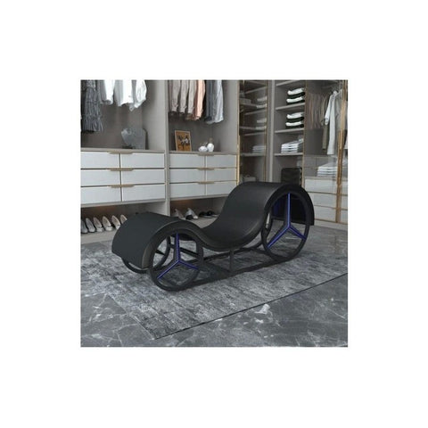 Daytona Kama Sutra Mebon Chaise Love Lounge Sex Furniture with Metal Frame and LED - Sex Furniture