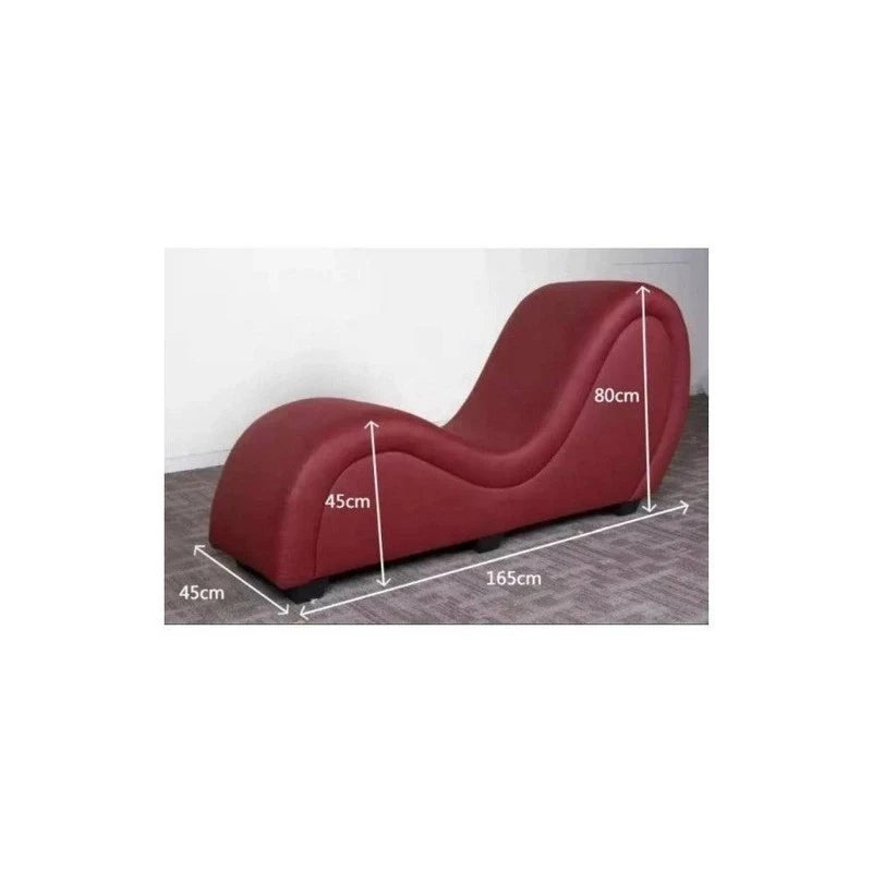 Daytona Kama Sutra Mebon Chaise Love Lounge Studded Sex Furniture & Quilted Black Sex Furniture
