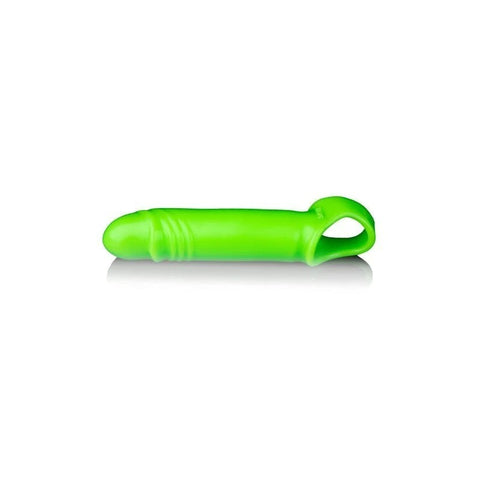OUCH! Glow In Dark Smooth Stretchy Penis Sleeve - Pumps, Extenders and Sleeves