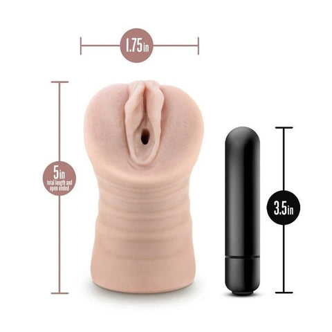 Blush EnLust Ayumi Vibrating Male Masturbator - Masturbators and Strokers