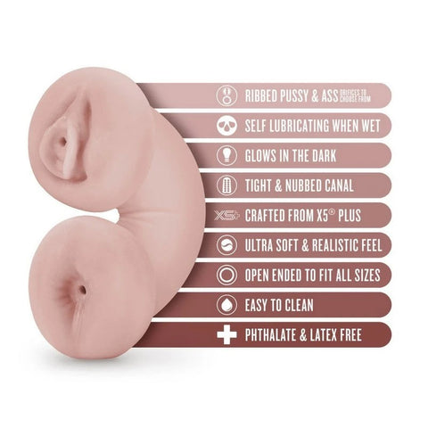 Blush EnLust Tasha Dual Ended Male Stroker - Masturbators and Strokers