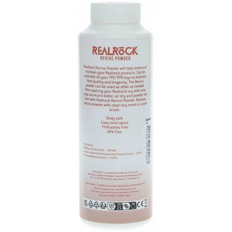 Shots REALROCK Revive Reviving Refreshing Powder Adult Toy Cleaner