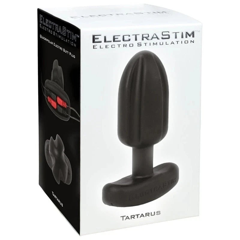 Electrastim Silicone Noir Tartarus Quadri Polar Butt Plug Butt Plugs