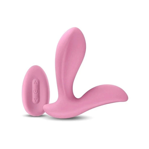 NS Novelties Secrets Rain Prostate Massager Coral - Prostate Toys