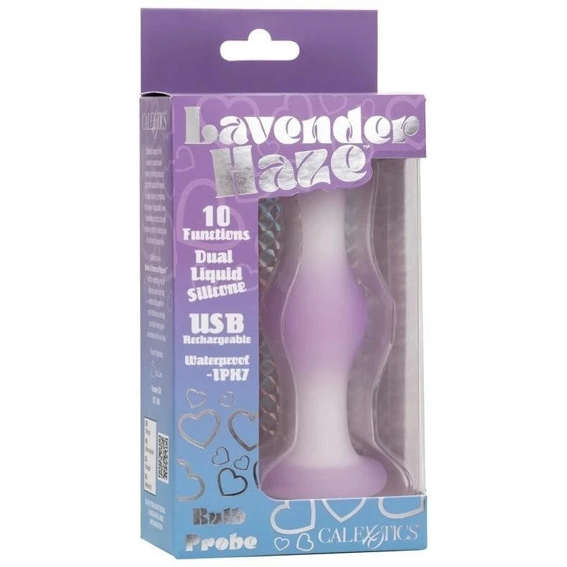 California Exotics Lavender Haze Bulb 10 Function Anal Probe Butt Plugs