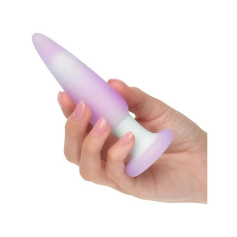 California Exotics Lavender Haze Slender Silicone Anal Probe - Butt Plugs