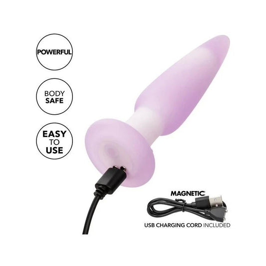 California Exotics Lavender Haze Slender Silicone Anal Probe Butt Plugs