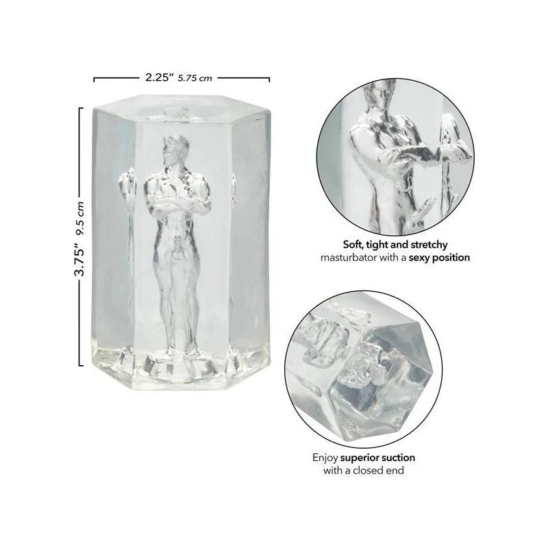 California Exotics Guys Guys Guys David Stretchy Mens Masturbator Masturbators and Strokers