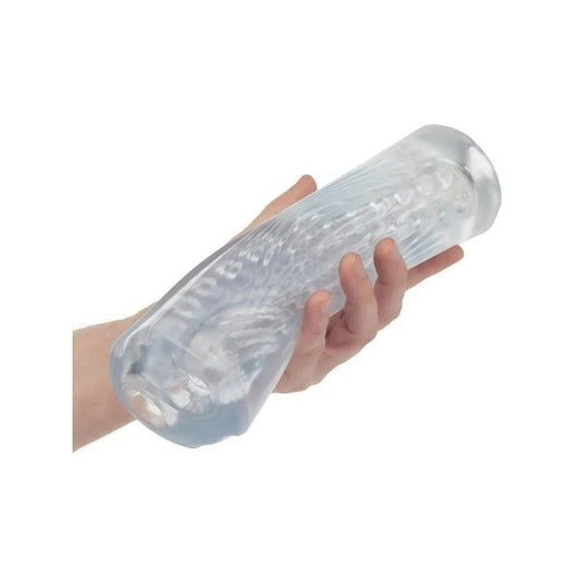 California Exotics Cyclone Dual Ribbed Realistic Mens Stroker XL - Masturbators and Strokers