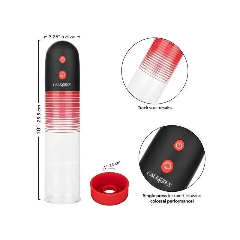 California Exotics Optimum Series Big Mans Rechargeable EZ Penis Pump Penis Pumps And Stretchers