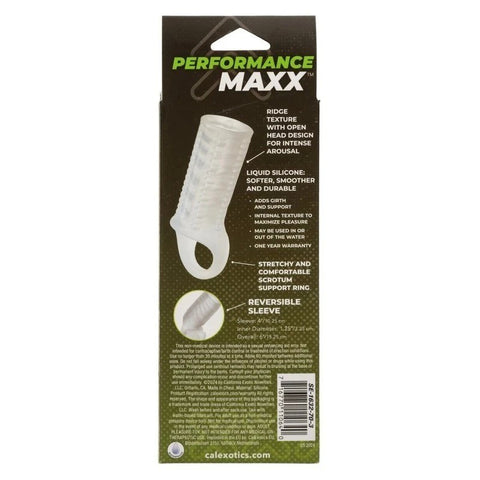 California Exotics Performance Maxx Liquid Silicone Reversible Penis Sleeve - Penis Sleeves and Extenders