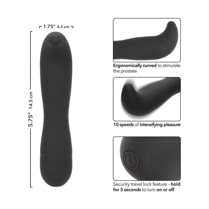 California Exotics Dr Joel Kaplan Rechargeable Vibrating Prostate Probe Prostate Toys