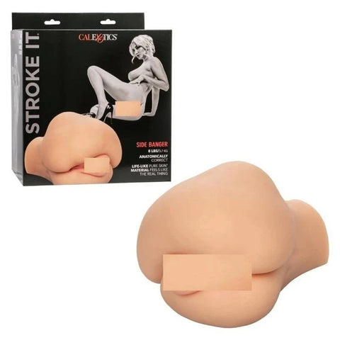 California Exotics Stroke It Side Banger Realistic Male Masturbator - Realistic Butts And Vaginas