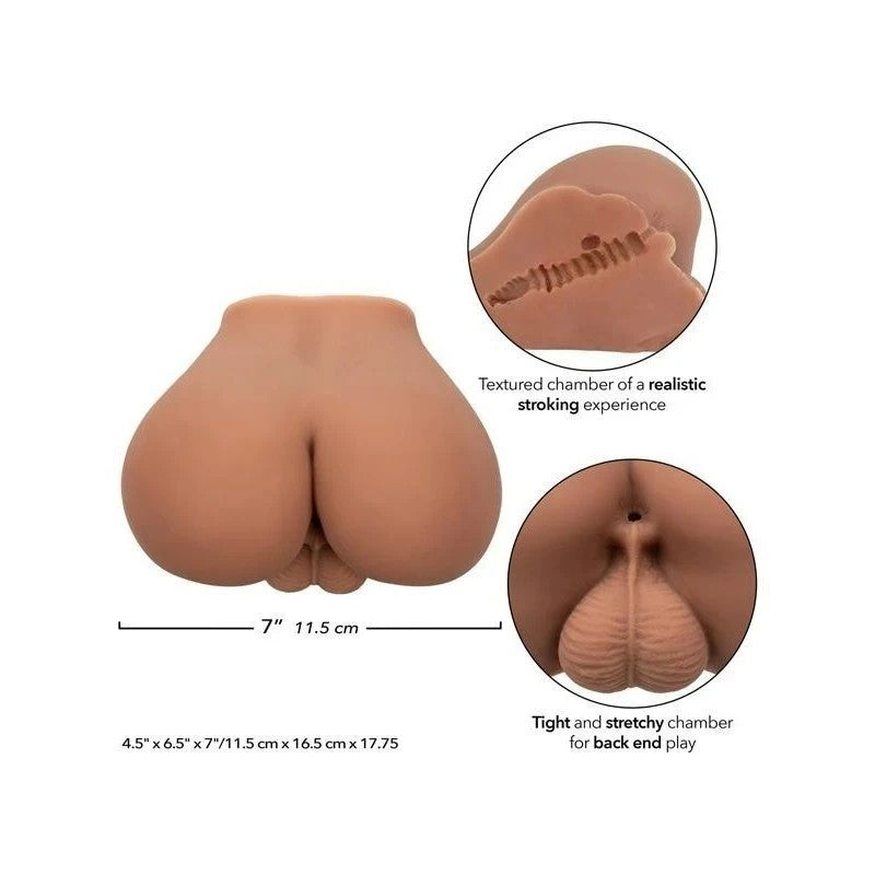 California Exotics Cheap Thrills The Mechanic Ass Stroker With Life Like Balls Realistic Butts And Vaginas
