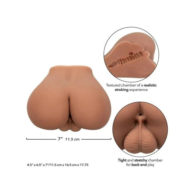 California Exotics Cheap Thrills The Mechanic Ass Stroker With Life Like Balls Realistic Butts And Vaginas