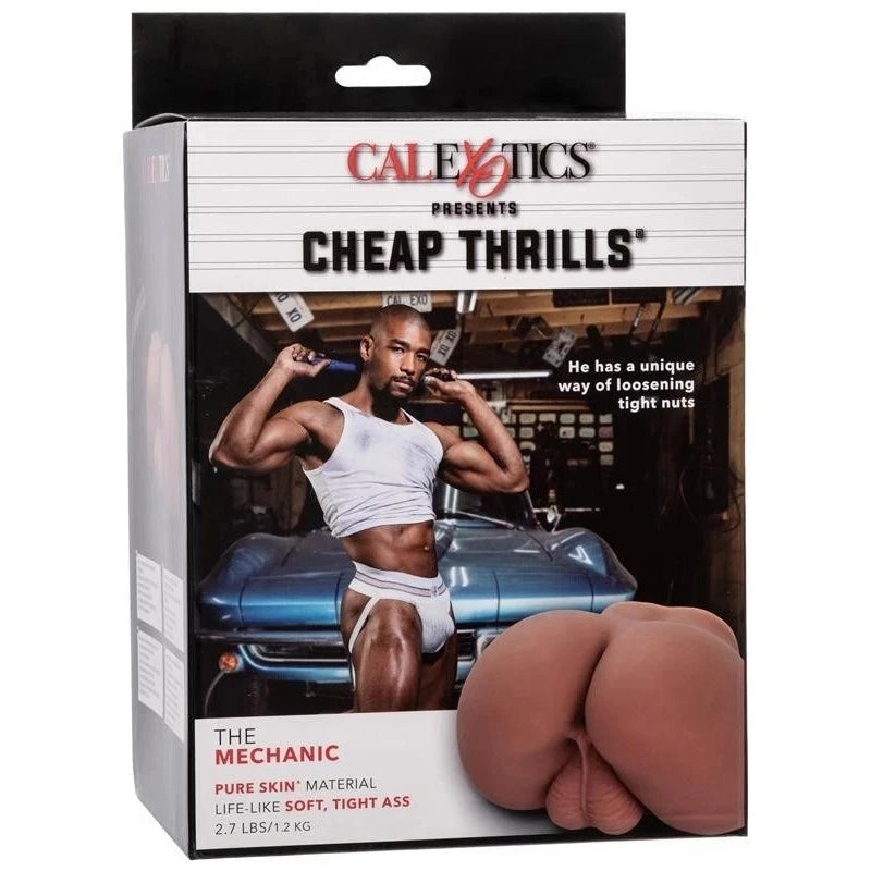 California Exotics Cheap Thrills The Mechanic Ass Stroker With Life Like Balls Realistic Butts And Vaginas
