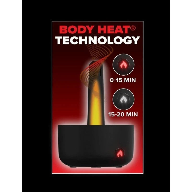 PDX Elite Milk Me Hotter Vibrating Male Masturbator Black Masturbators and Strokers