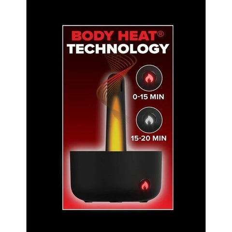 PDX Elite Milk Me Hotter Vibrating Male Masturbator Black - Masturbators and Strokers