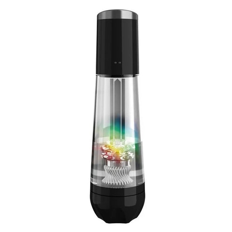 PDX Elite ViewTube MAX View Rechargeable Mens Stroker Black - Masturbators and Strokers