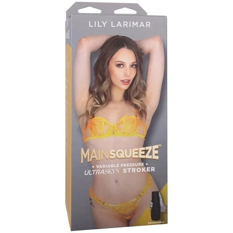 Main Squeeze Lily Larimar ULTRASKYN Male Masturbator Vanilla - Masturbators and Strokers