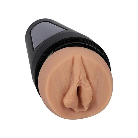 Main Squeeze Nicole Doshi Realistic Pussy Stroker Vanilla - Masturbators and Strokers