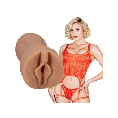 Doc Johnson Kenzie Anne ULTRASKYN Pocket Pussy Stroker - Masturbators and Strokers