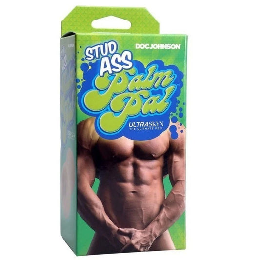 Doc Johnson Palm Pal Stud Ass UltraSkyn Male Stroker Flesh - Masturbators and Strokers