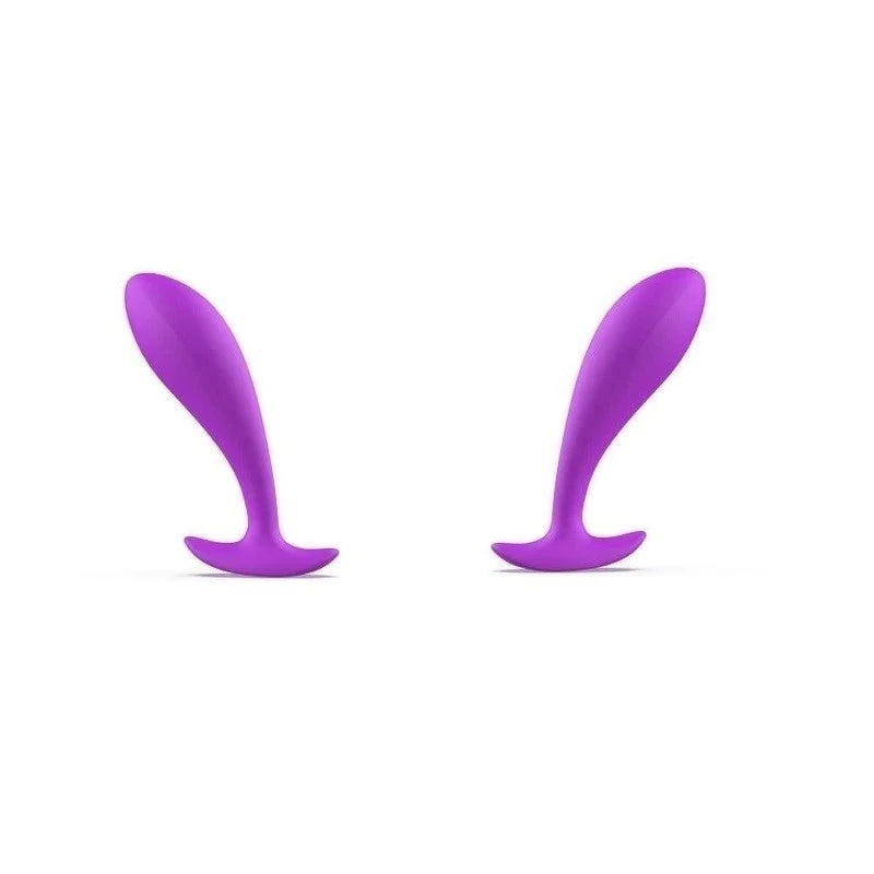 B Swish Bfilled Basic Orchid Prostate Massager 10cm Purple Prostate Toys