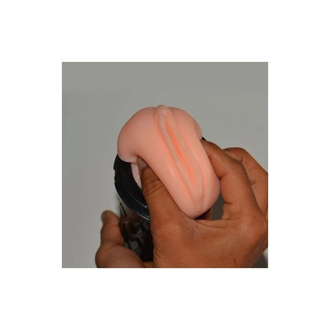 Excellent Power Easy Job Jenny Vibrating Vagina Stroker Flesh - Masturbators and Strokers