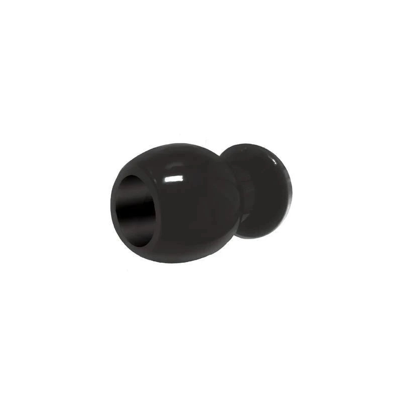 Icon Brands The 9s Port Hole Hollow Butt Plug Black Butt Plugs