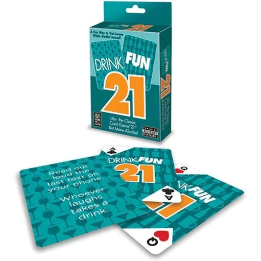 Little Genie Drink Fun 21 Adult Drinking Party Game - Sex Games, Coupons and Tricks