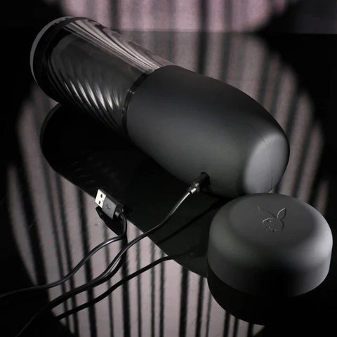 Playboy Pleasure WHIRLWIND Rechargeable Male Masturbator - Masturbators and Strokers