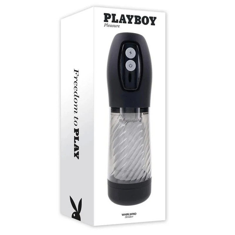 Playboy Pleasure WHIRLWIND Rechargeable Male Masturbator Masturbators and Strokers