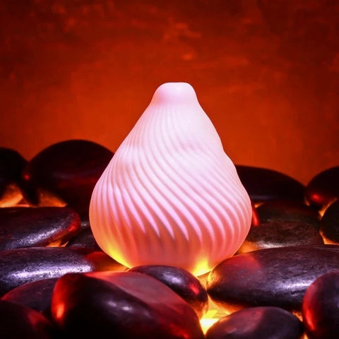 Zero Tolerance KILAUEA Mini Mens Stroker Egg White - Masturbators and Strokers