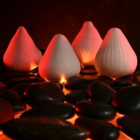 Zero Tolerance KILAUEA Mini Mens Stroker Egg White - Masturbators and Strokers