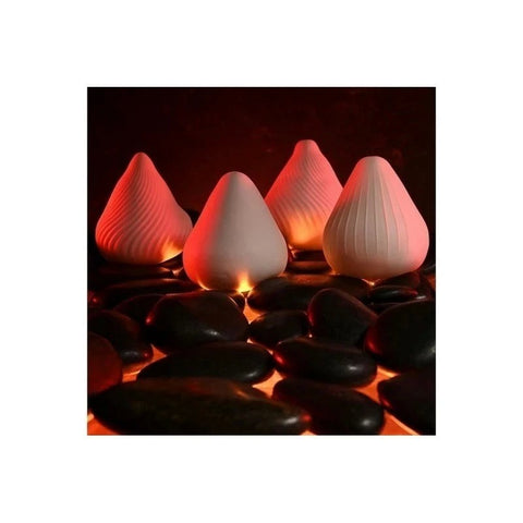 Zero Tolerance VESUVIUS Mini Male Stroker Egg White - Masturbators and Strokers