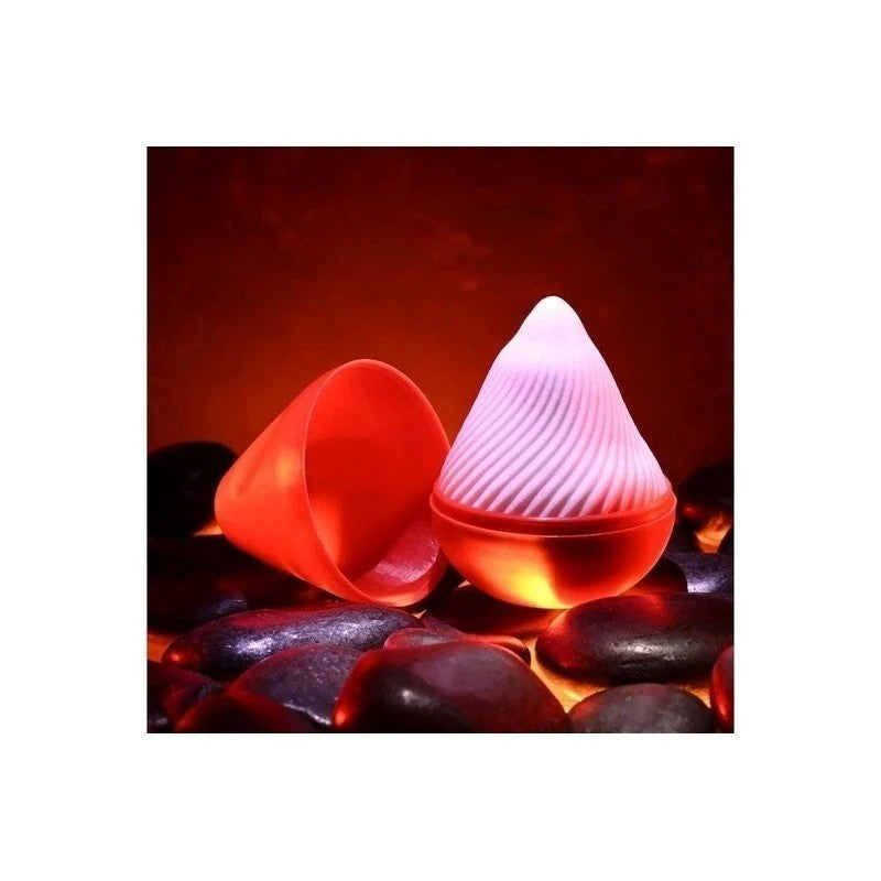 Zero Tolerance VESUVIUS Mini Male Stroker Egg White Masturbators and Strokers