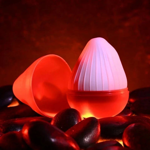 Zero Tolerance KRAKATOA Mini Male Stroker Egg White - Masturbators and Strokers