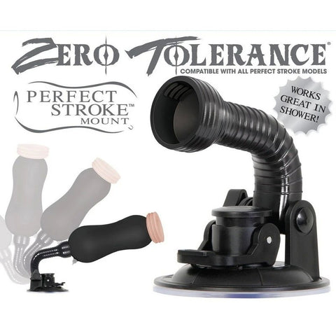 Zero Tolerance Perfect Stroke Mount Suction Cup Holder - Masturbators and Strokers