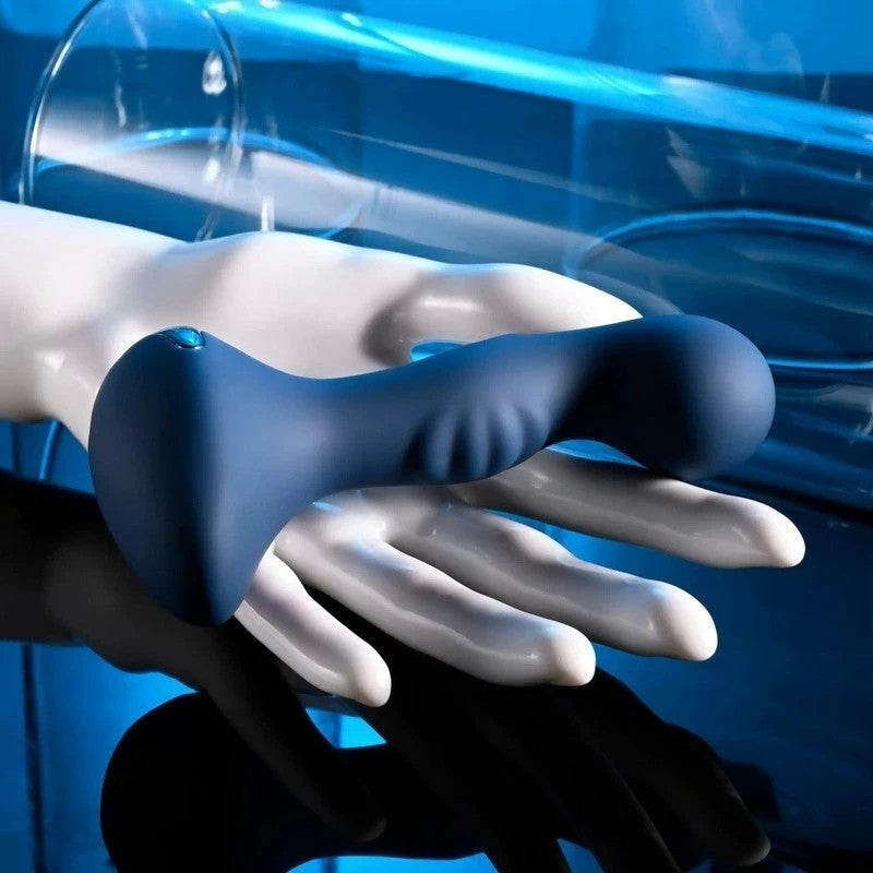 Zero Tolerance BLUE OASIS Vibrating Anal Plug Blue Butt Plugs